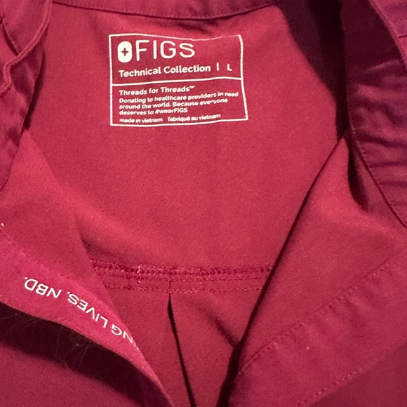 Dark Magenta Rafeala top PO 2189 & Zamora jogger PO 2191 - Picture 3 of 8